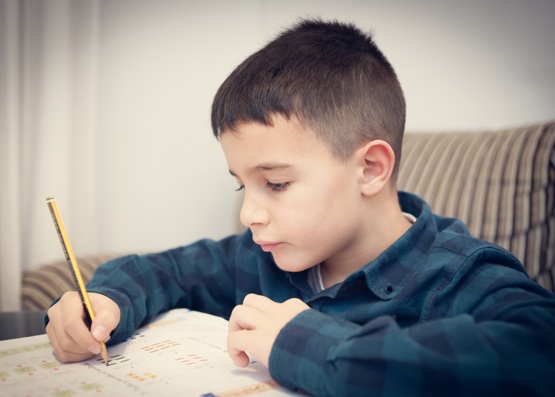 boy with dyscalculia